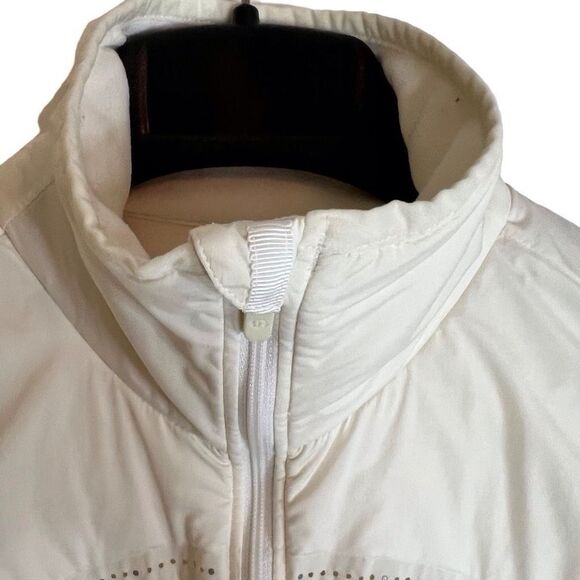 Lululemon Run for Cold Vest Womens White Water Repellent Active Size Small - Picture 10 of 14